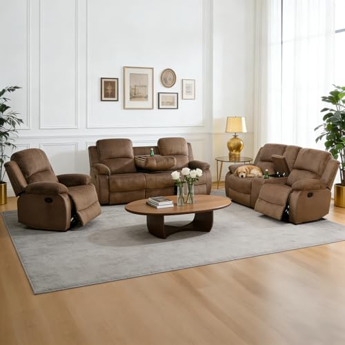 Manual Reclining Sofa Set