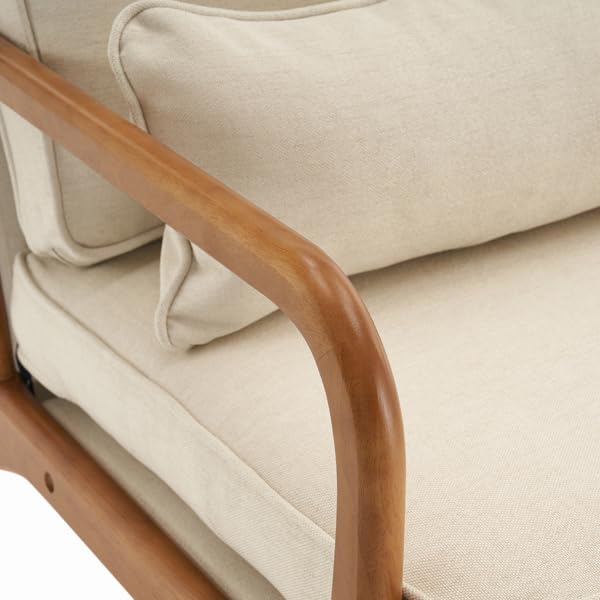 Guest Reception Chair Set with Wood Armrests (2 Pack)