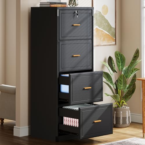 4-Drawer Locking File Cabinet