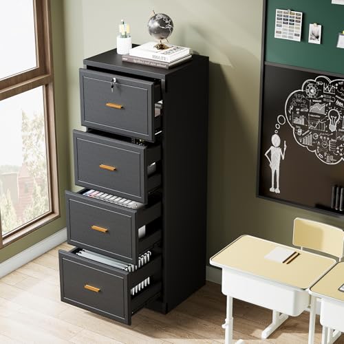 4-Drawer Locking File Cabinet
