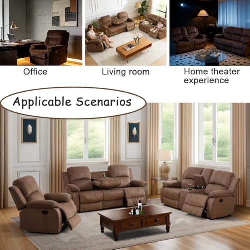 Manual Reclining Sofa Set