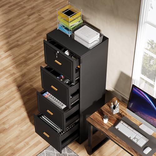 4-Drawer Locking File Cabinet