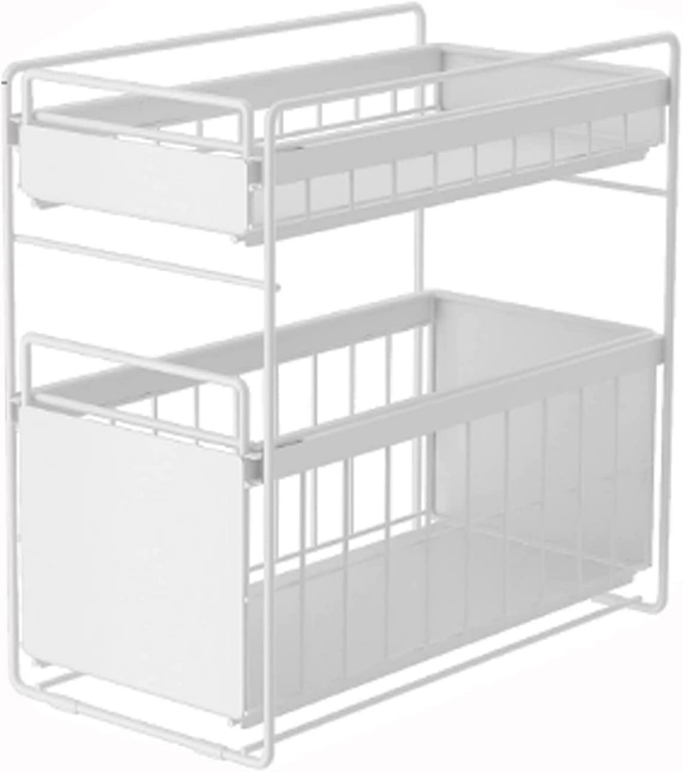 Under-Sink Pull-Out Storage Shelf Organizer