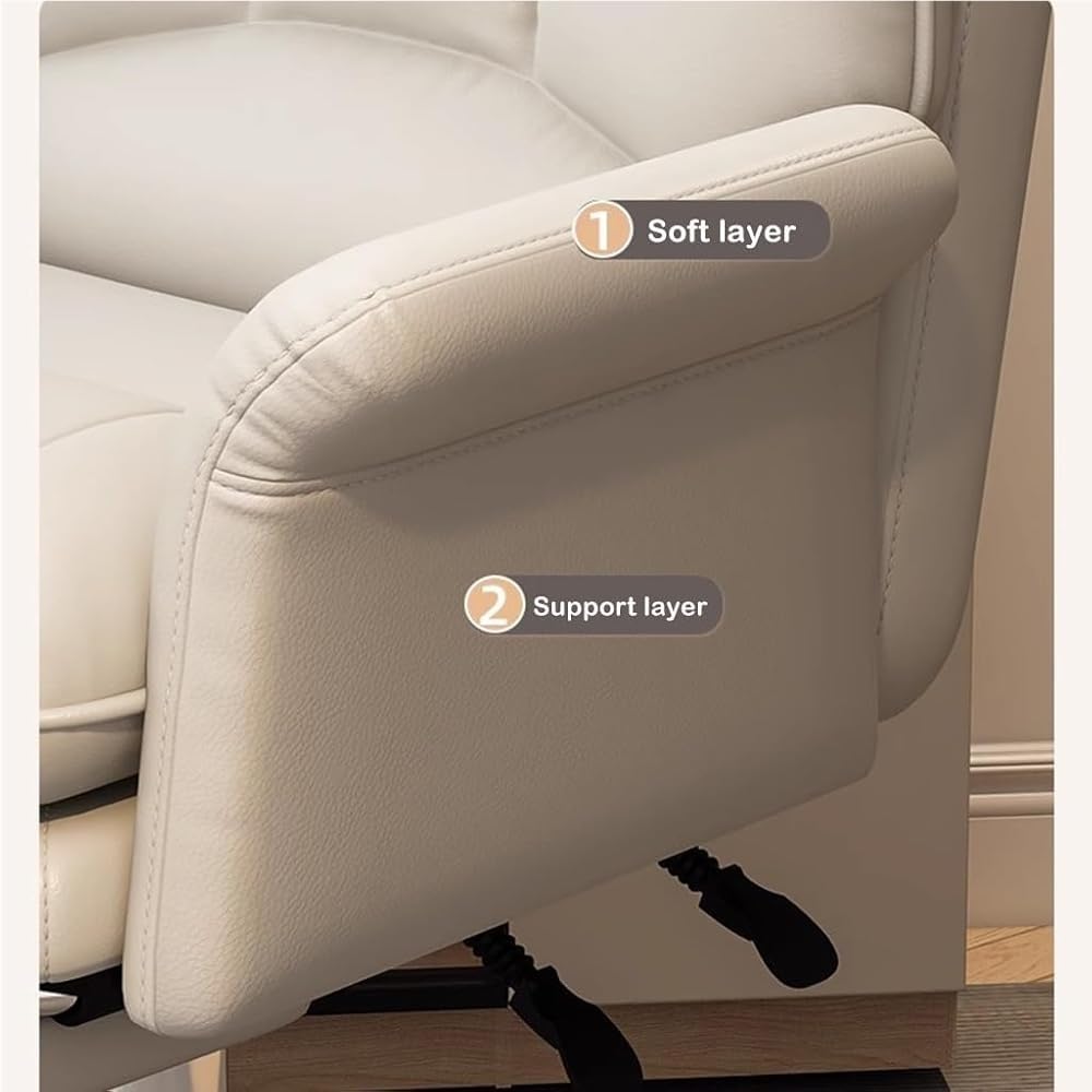 Ergonomic Executive Office Chair with Lumbar Support