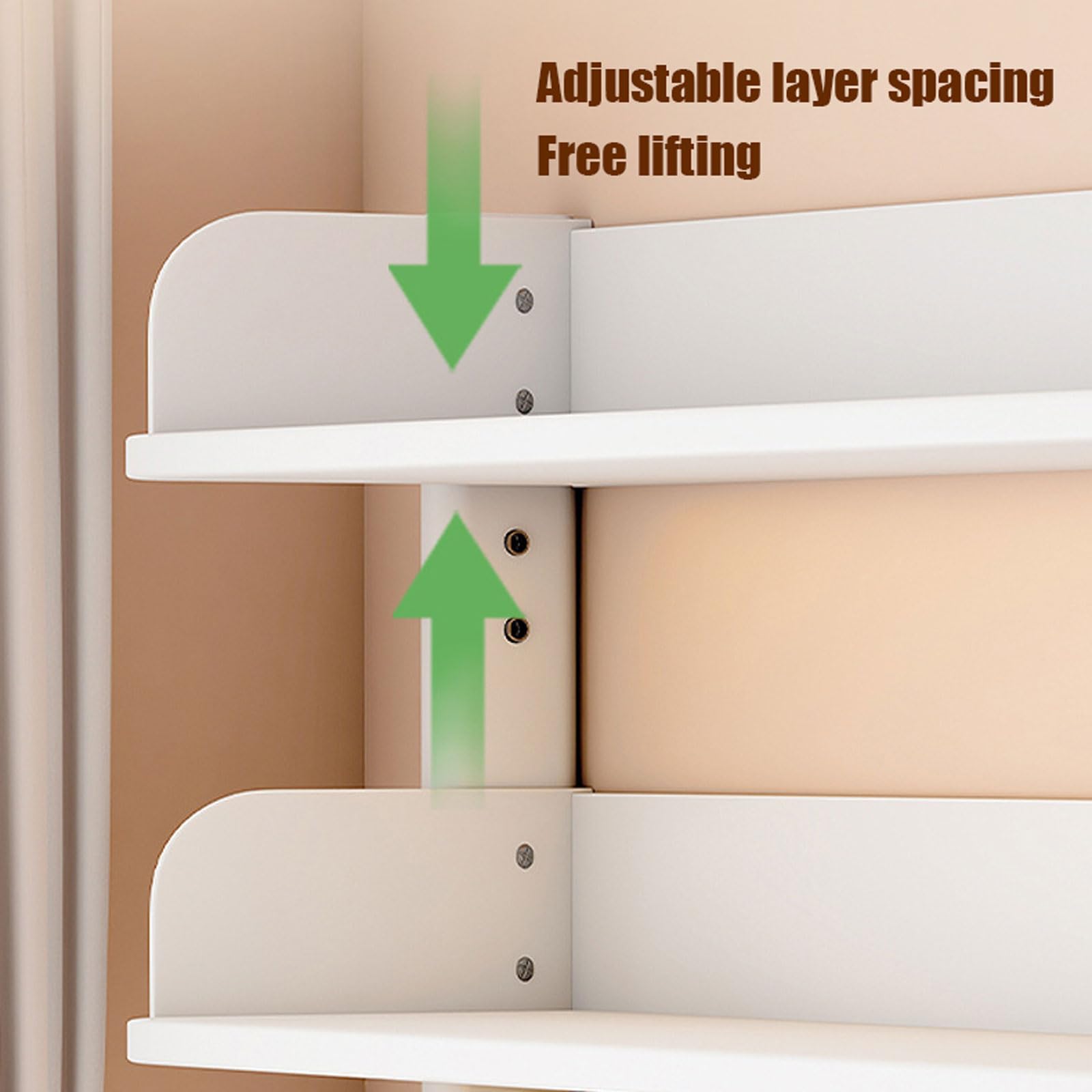 3-Tier Clamp-On Desk Organizer Shelf