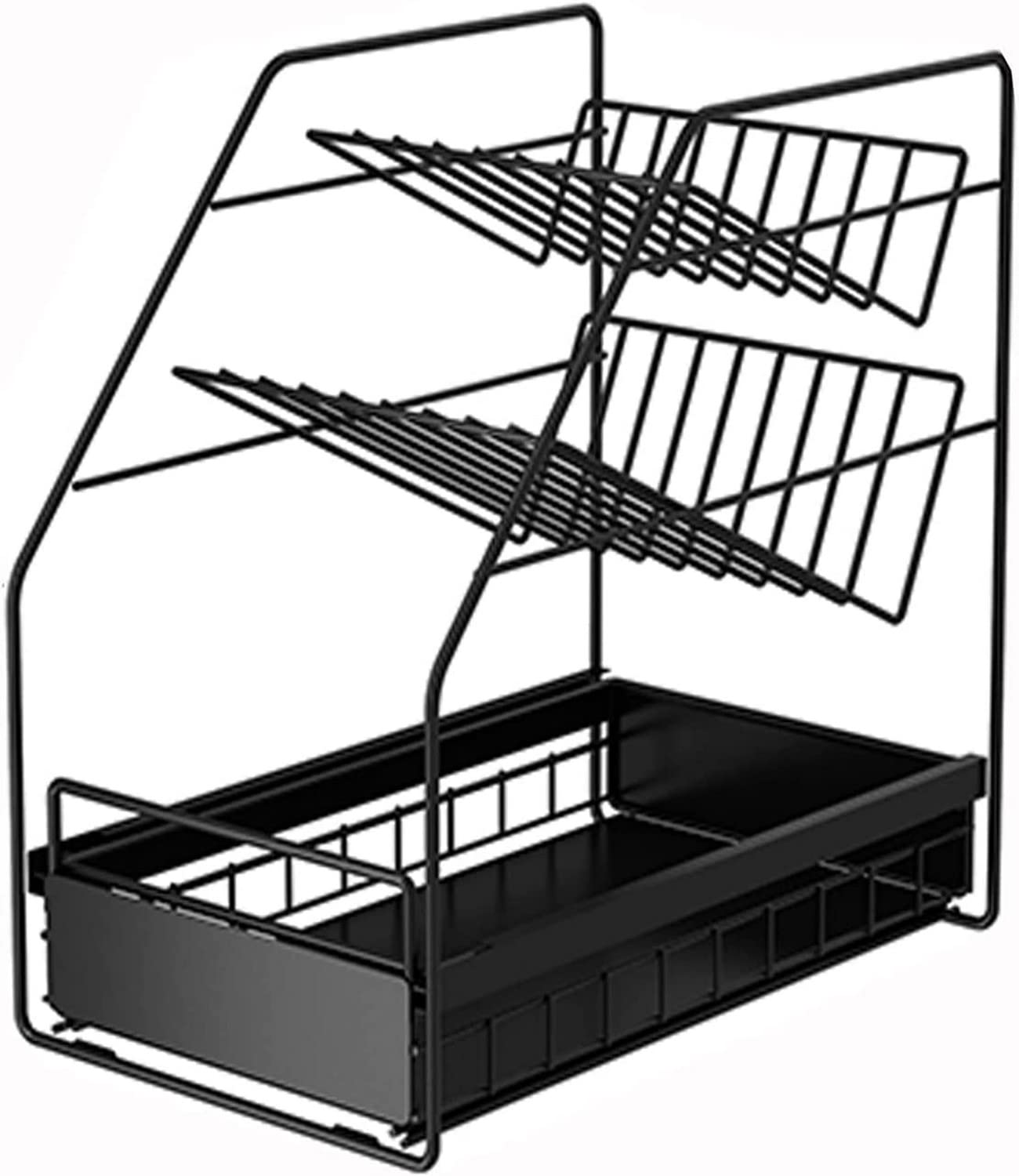 Under-Sink Pull-Out Storage Shelf Organizer