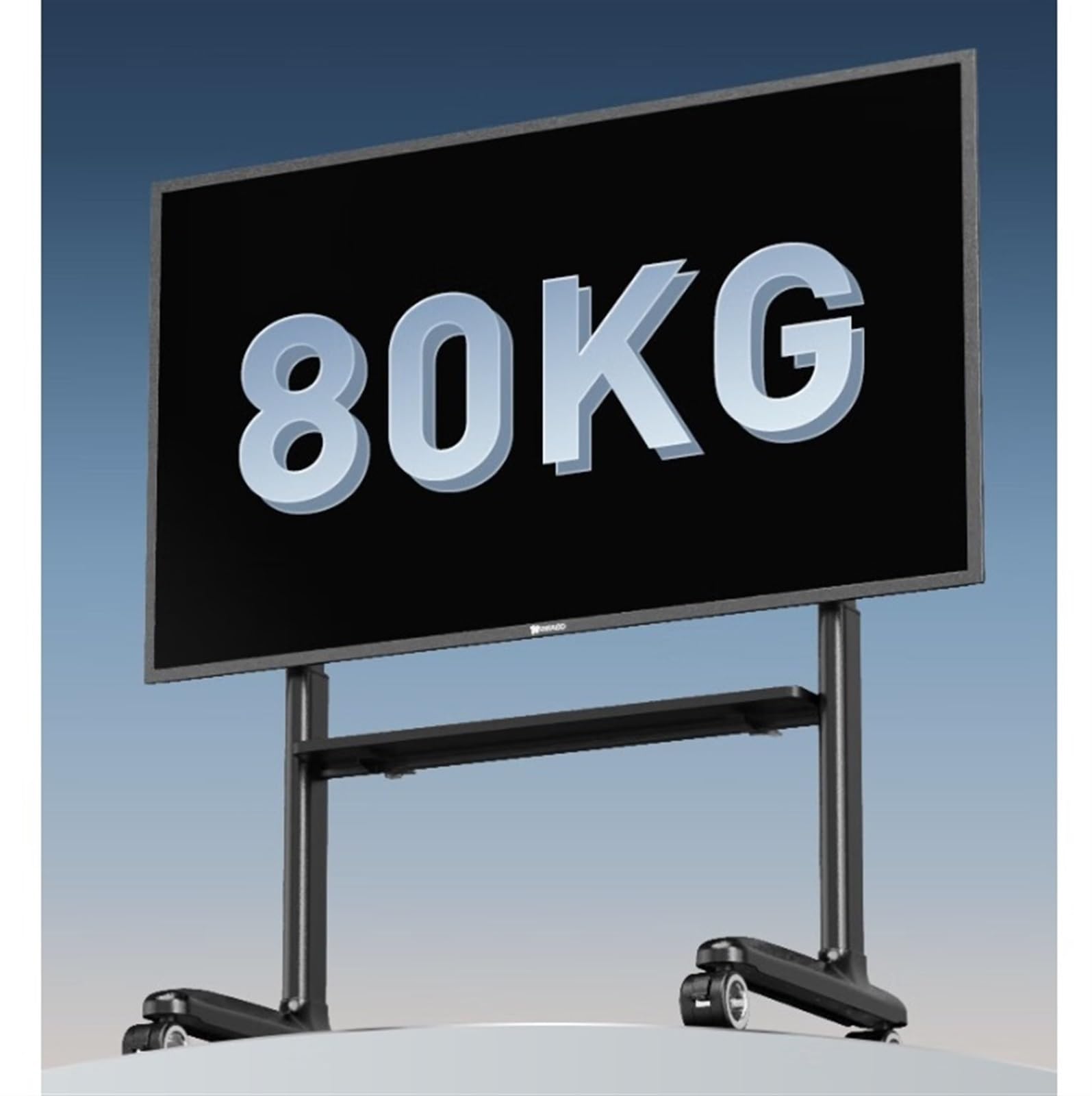 Height-Adjustable Mobile TV Stand for 42–86" TVs