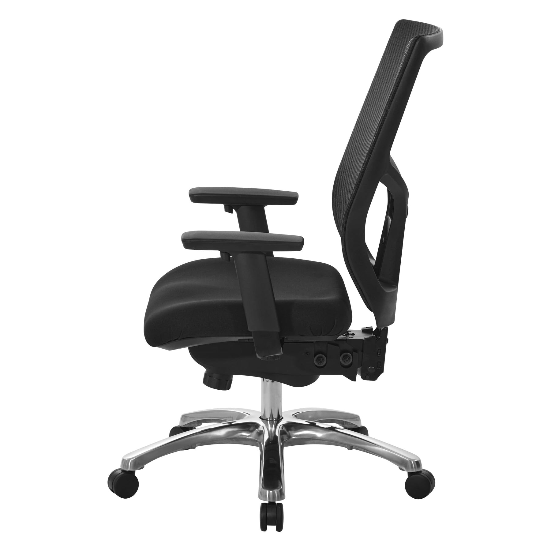 High-Back Mesh Ergonomic Office Chair with Adjustable Arms