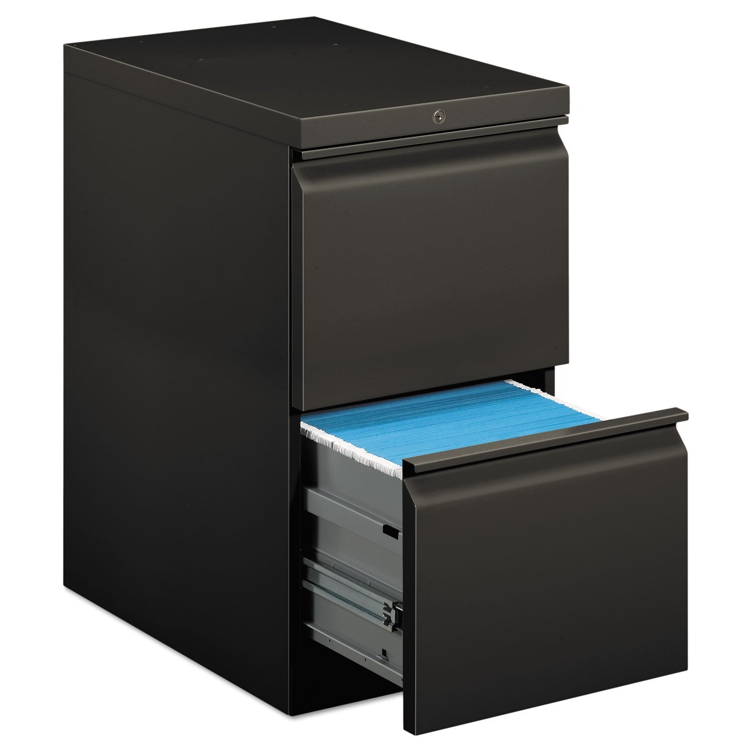 HON 33823RS 22-7/8-Inch Efficiencies Mobile Pedestal File with 2 File Drawers