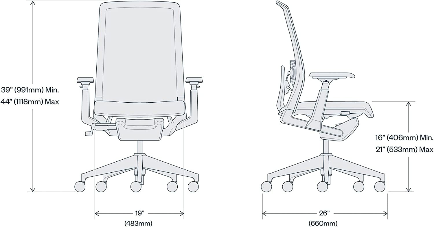 Mesh Ergonomic Office Chair with Lumbar Support