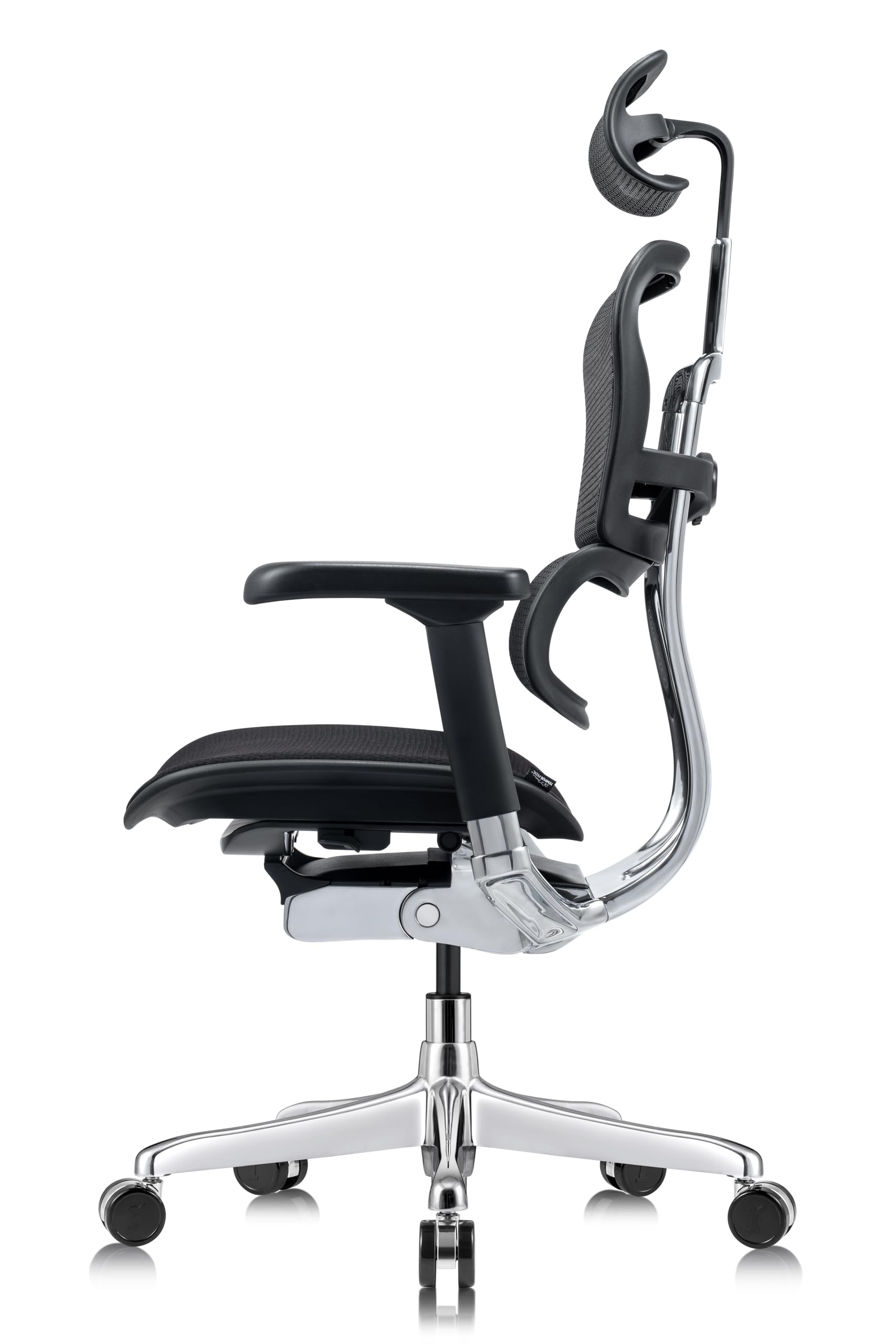 High-Back Ergonomic Office Chair with Adjustable Headrest