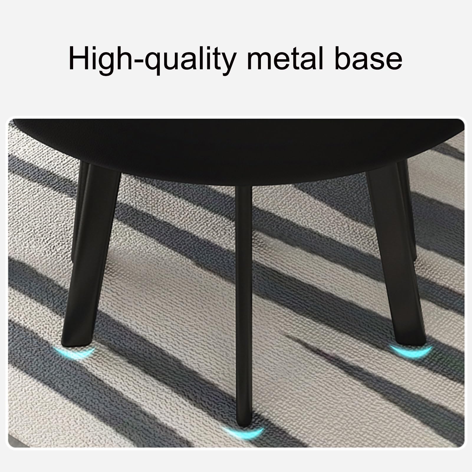 Space-Saving Meeting Table Set with Chairs