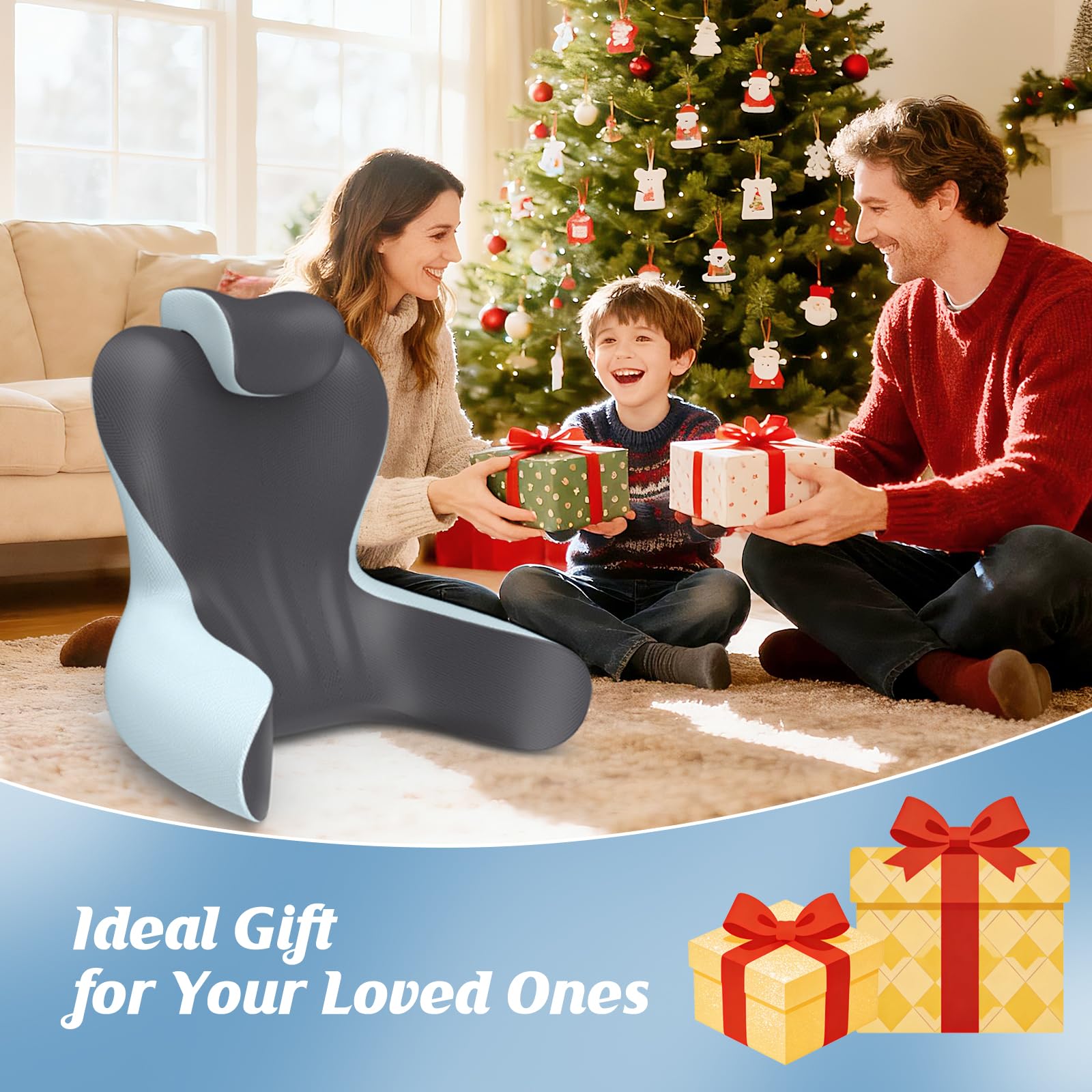 Reading Pillow with Arm & Lumbar Support
