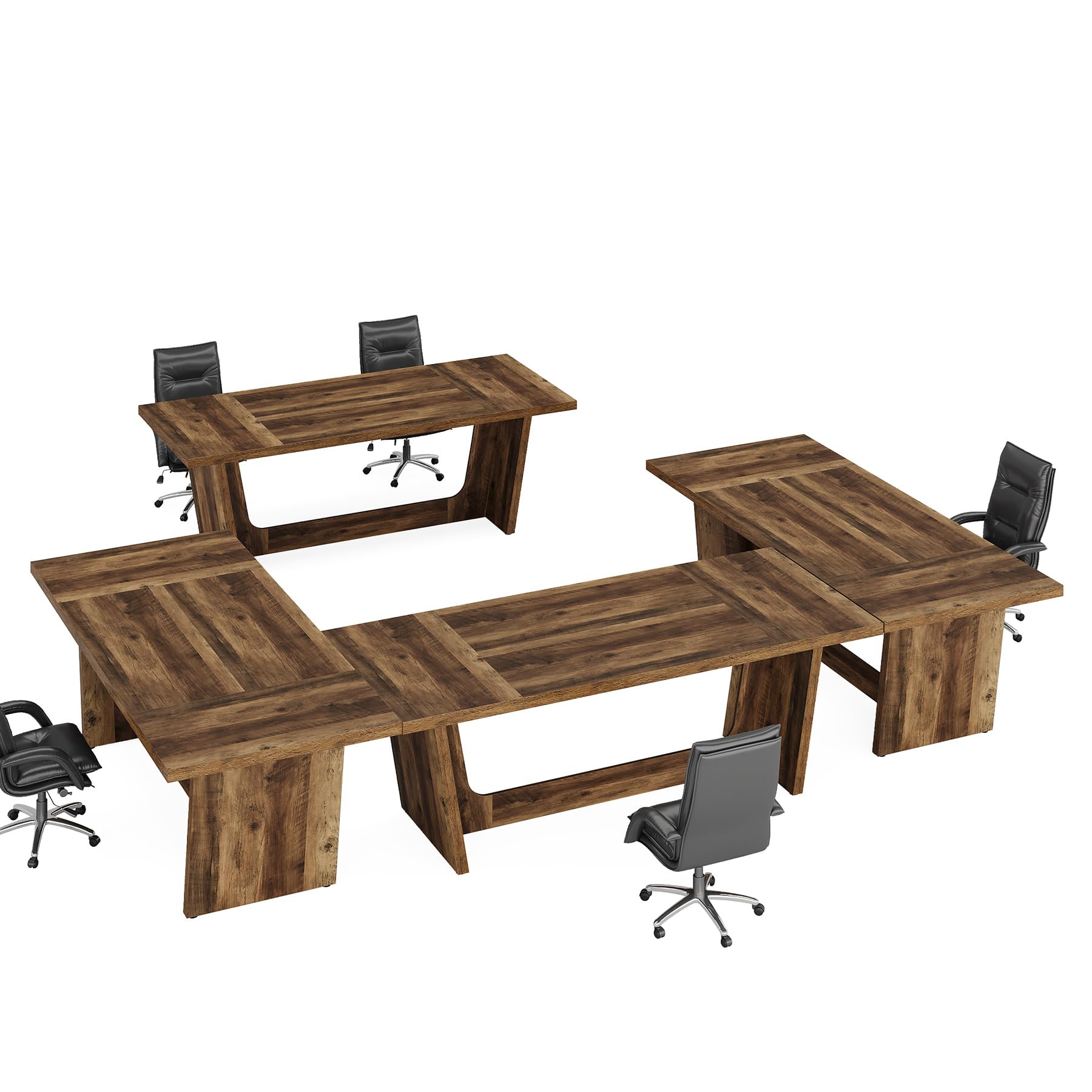 12FT Conference Table for 14–16 People