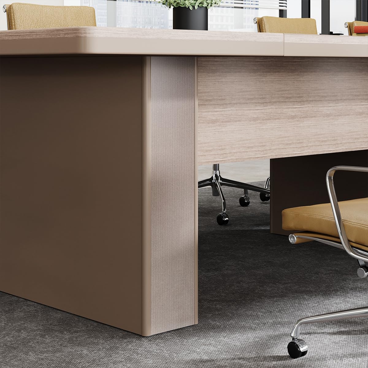 12FT Conference Table for 12–14 People