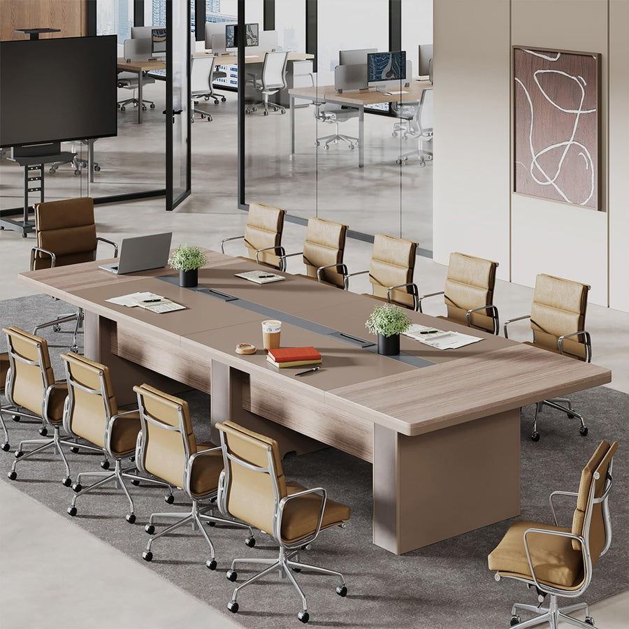 12FT Conference Table for 12–14 People