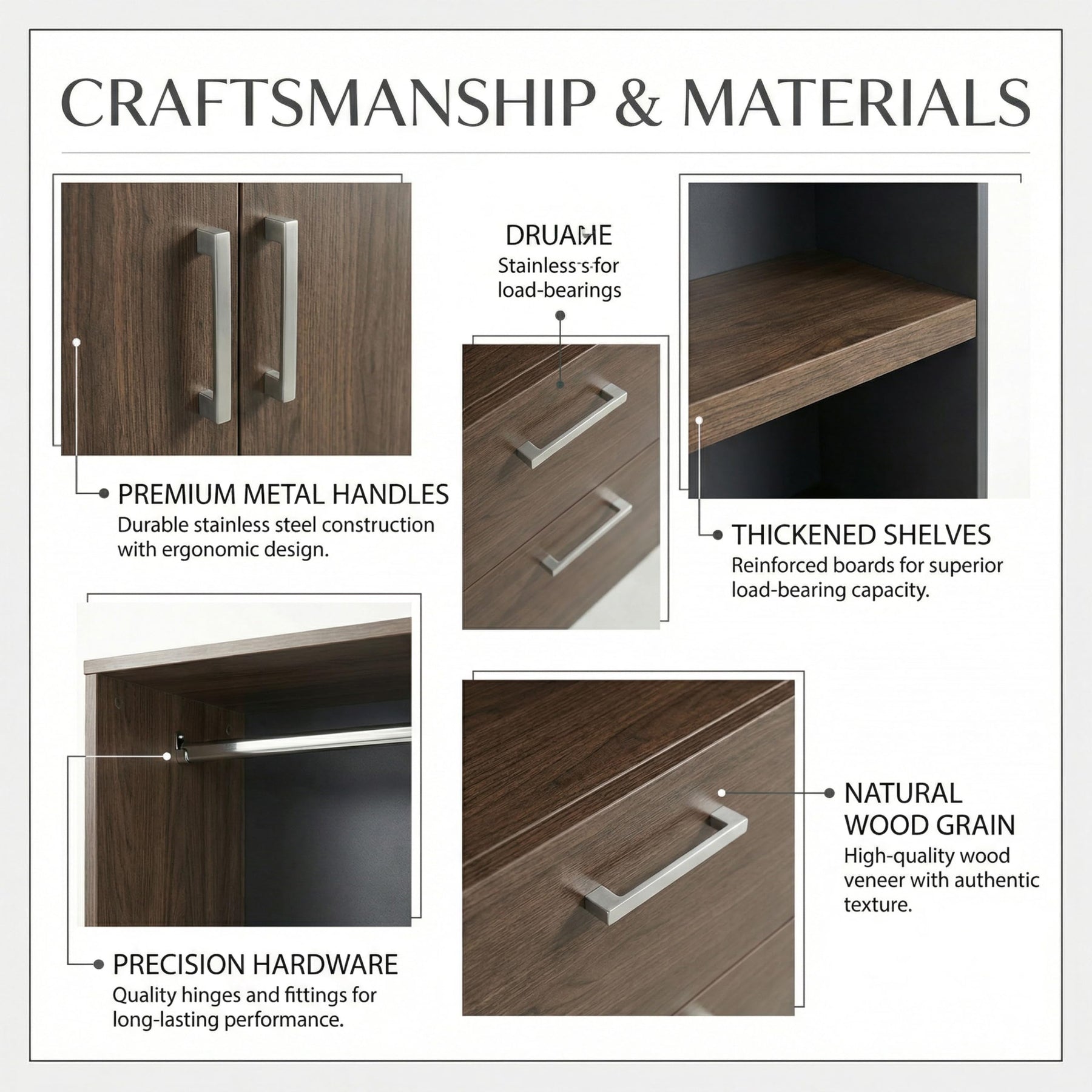 Executive Storage Cabinet & Bookcase Wall Unit