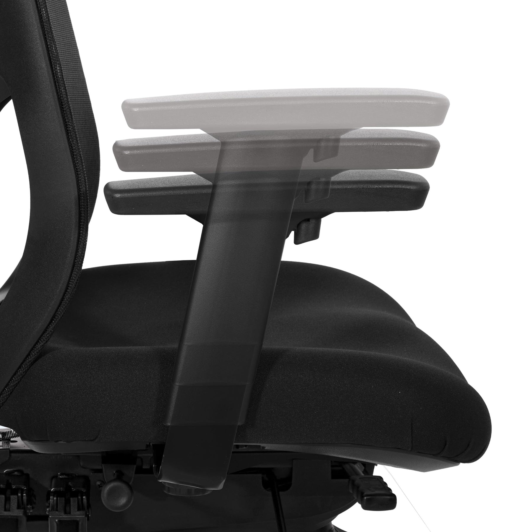 High-Back Mesh Ergonomic Office Chair with Adjustable Arms