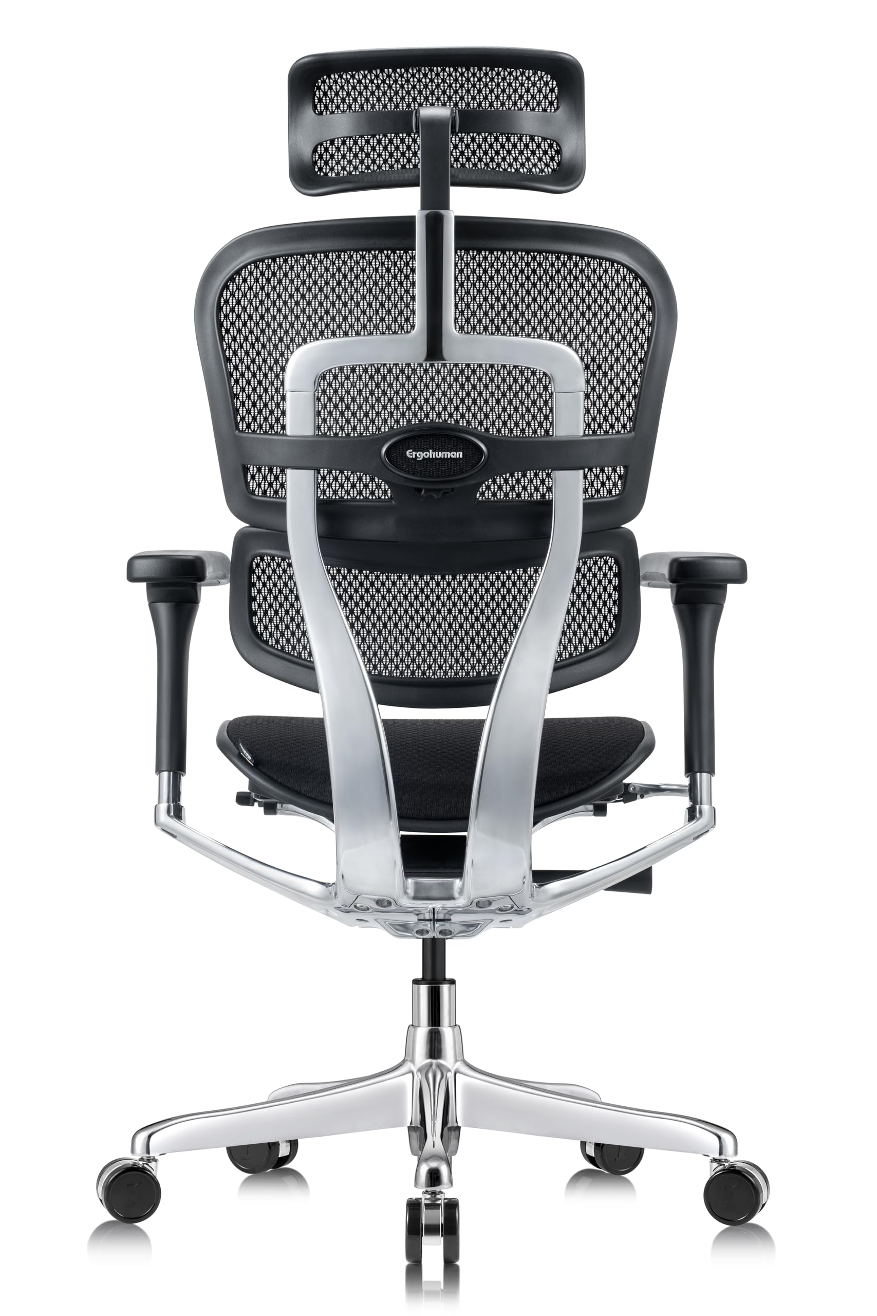 High-Back Ergonomic Office Chair with Adjustable Headrest