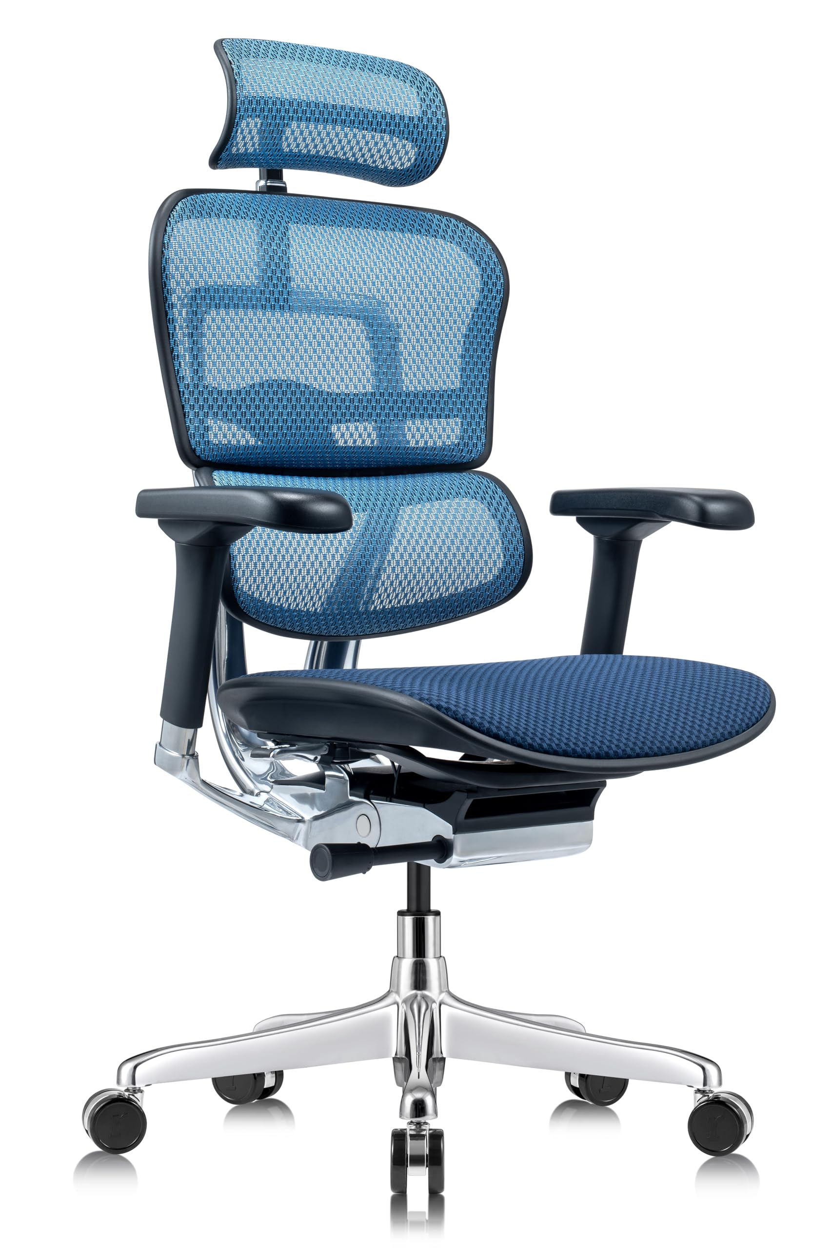 High-Back Ergonomic Office Chair with Adjustable Headrest