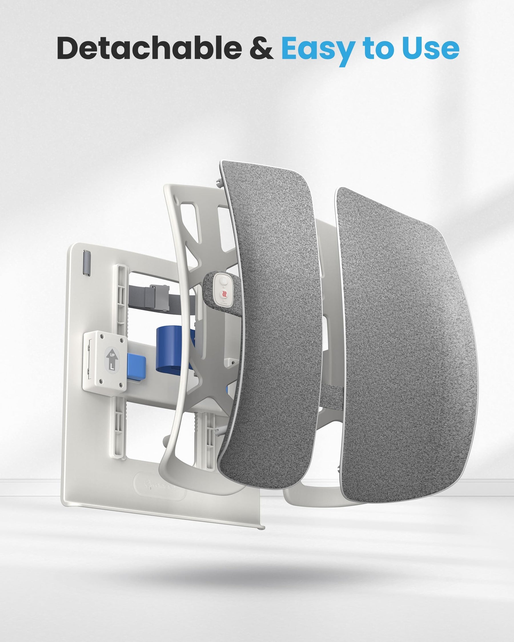 COMFIER Heated Lumbar Support Pillow