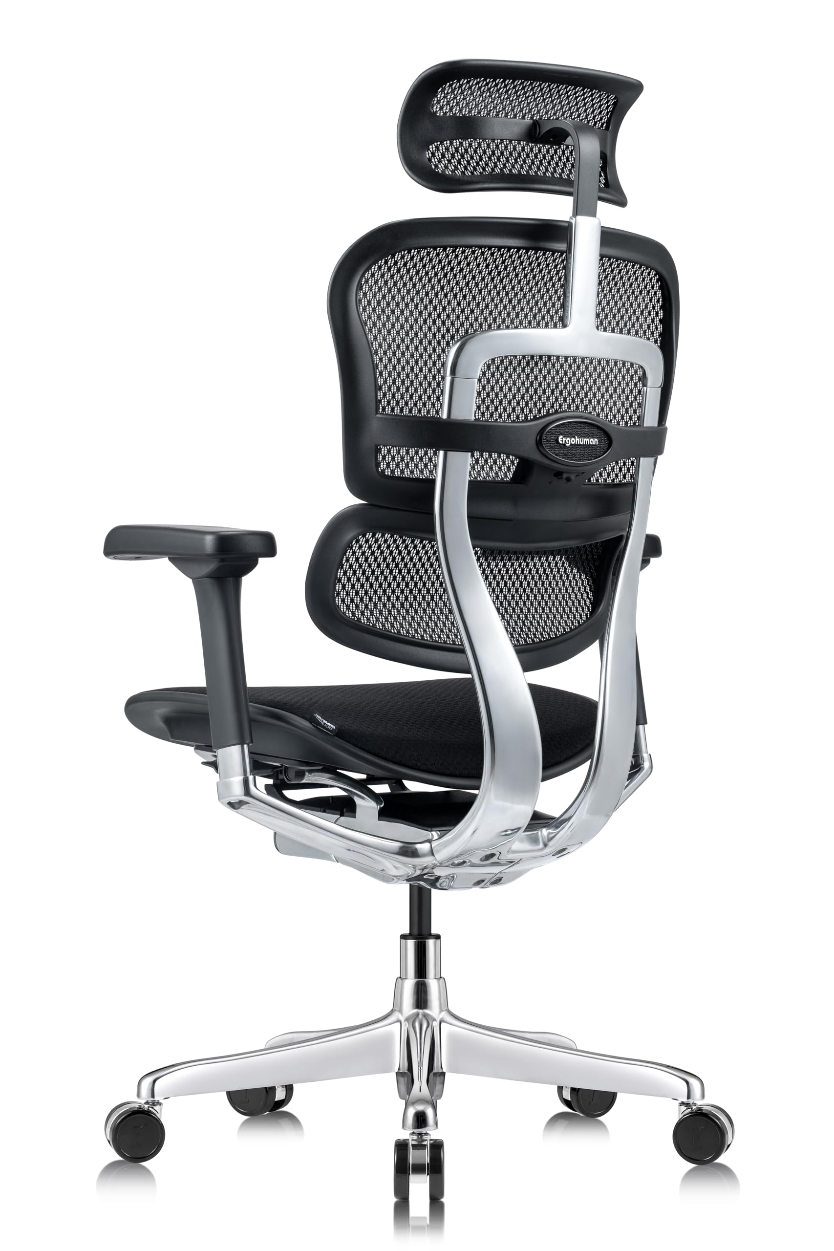 High-Back Ergonomic Office Chair with Adjustable Headrest