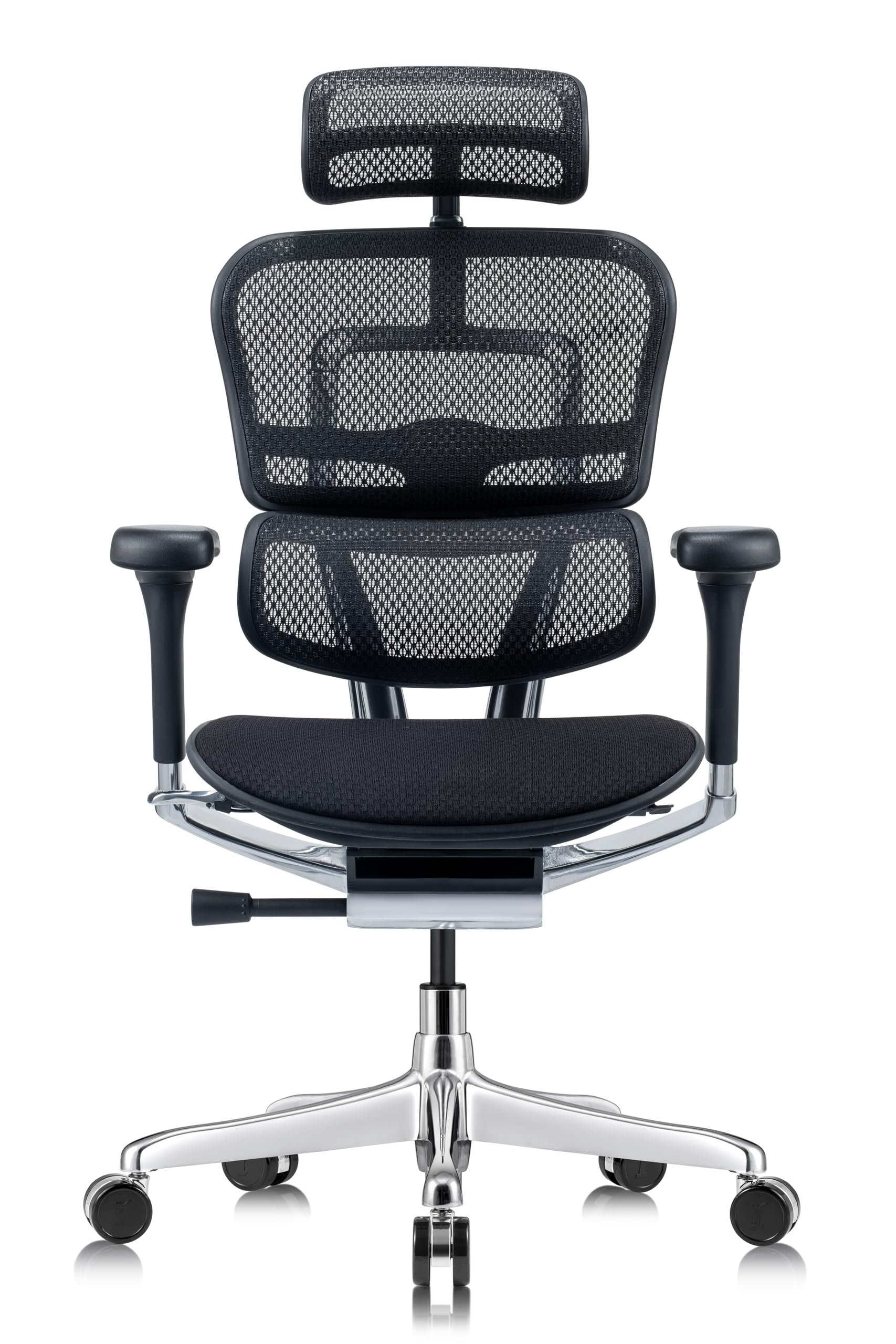 High-Back Ergonomic Office Chair with Adjustable Headrest