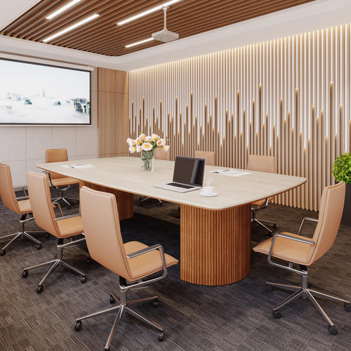 6.56ft Conference Table for 8–10 People