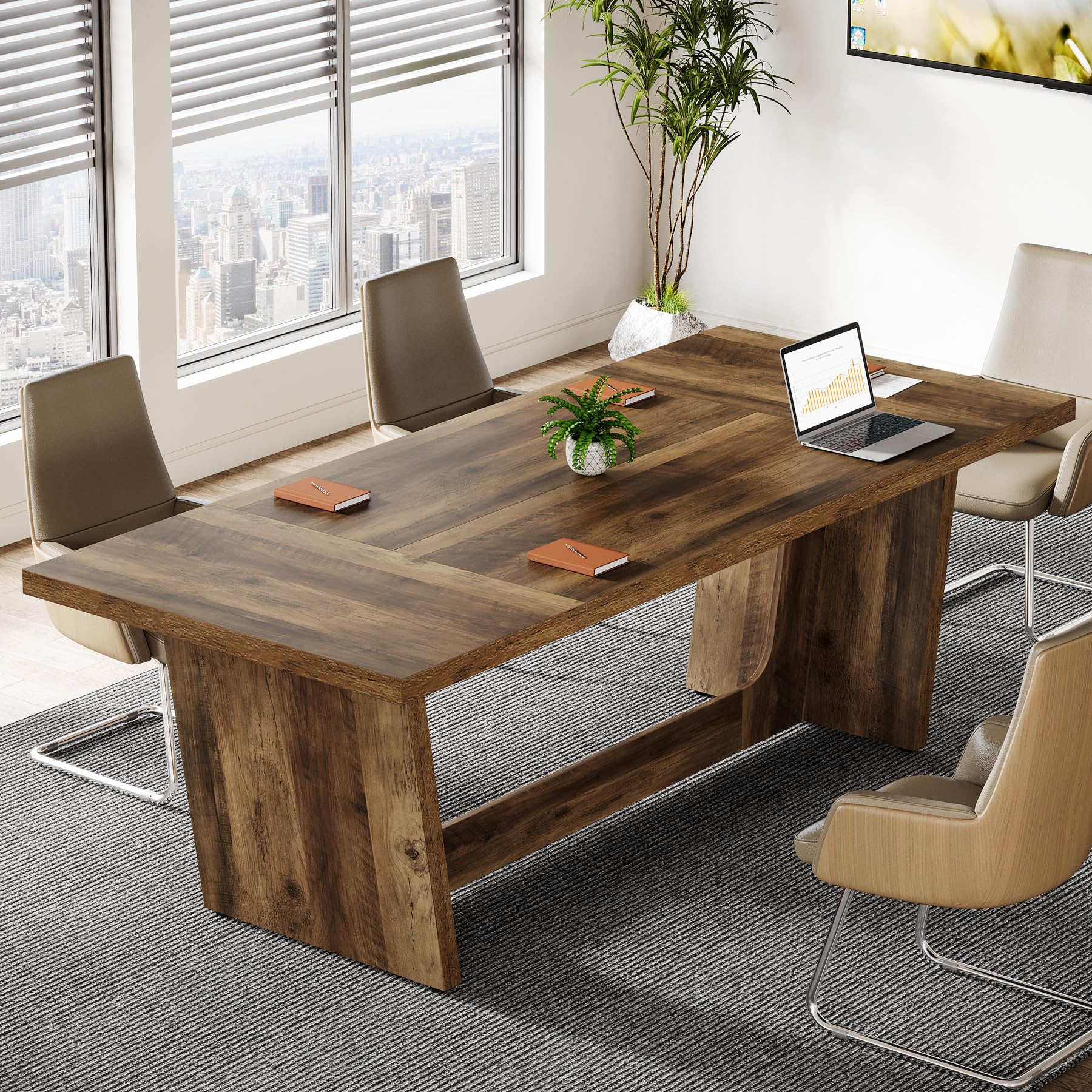 12FT Conference Table for 14–16 People