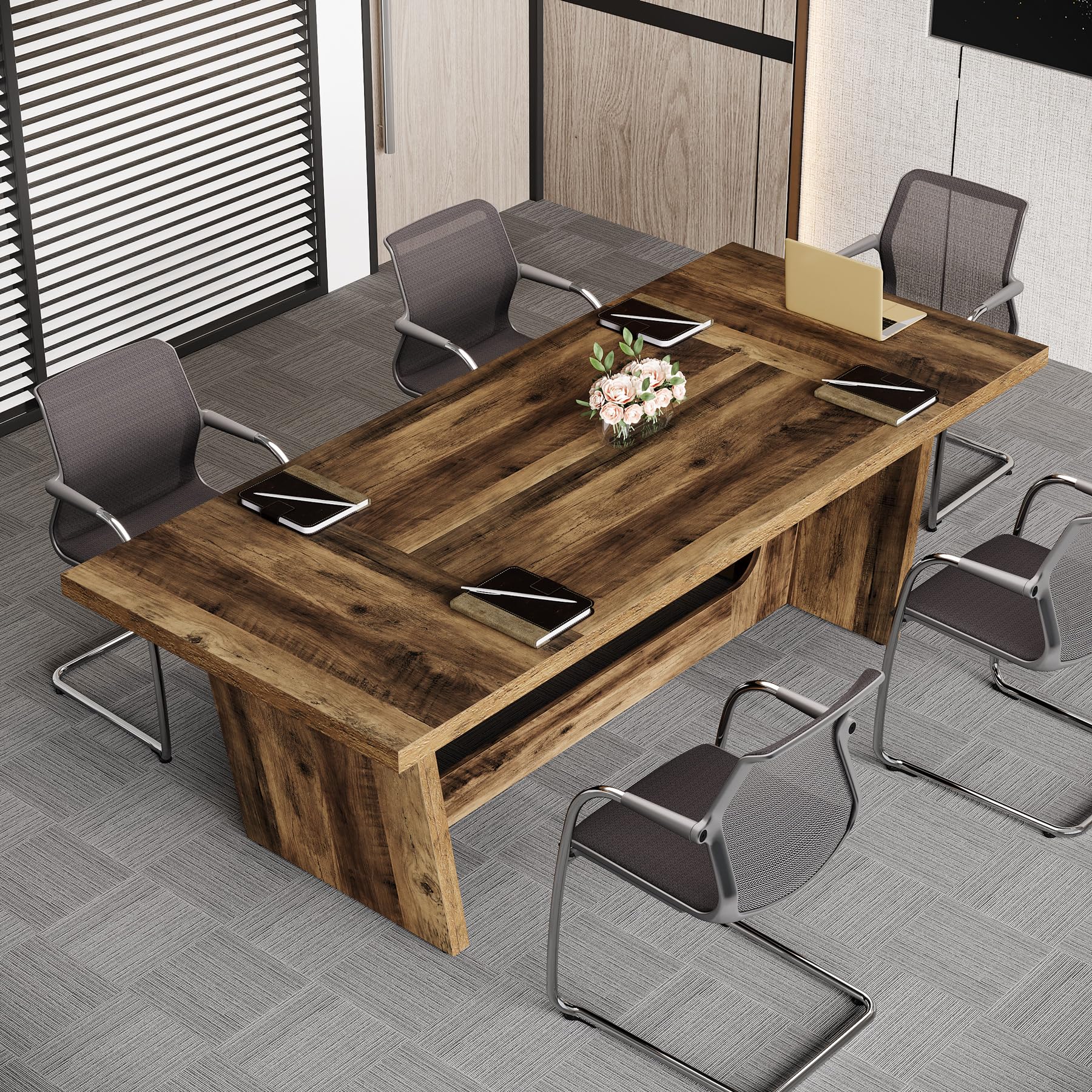 12FT Conference Table for 14–16 People