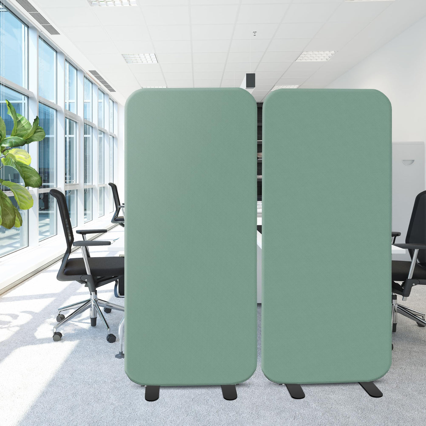 DECOLAB Standing Room Divider, Room Partition Panel, 29"x65"