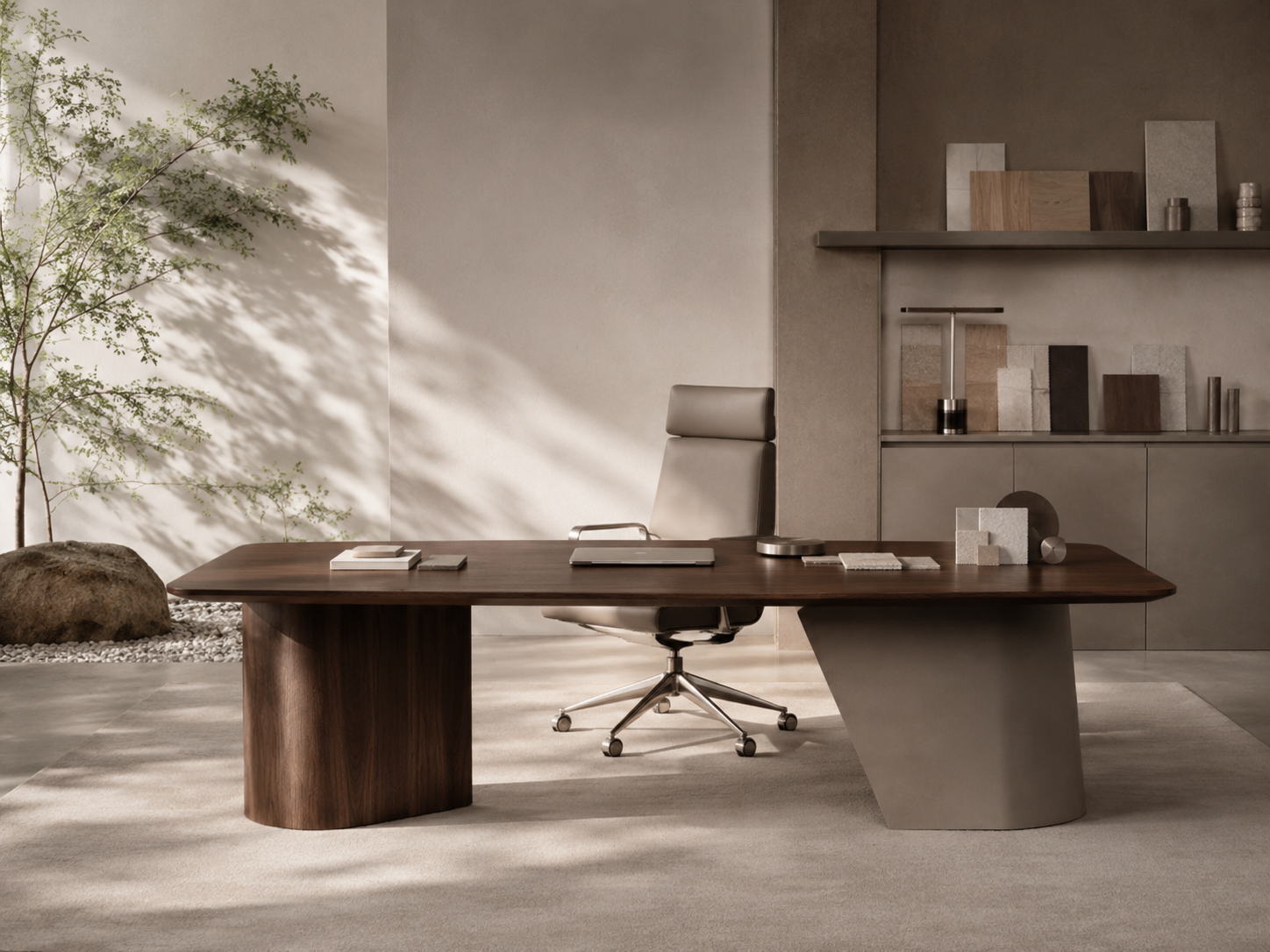 Refined office furniture detail